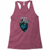 nature heart Racerback Tank
