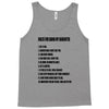 rules for dating my daughter shirt t shirt perfect father's gift Tank Top
