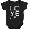 shear love Baby Bodysuit