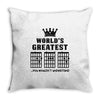 F Chord Dad Funny Guitar Throw Pillow