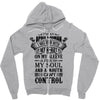 I Am An April Woman Zipper Hoodie