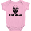 i eat vegans Baby Bodysuit