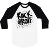 rock music r 3/4 Sleeve Shirt