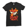 devils night Ladies Fitted T-Shirt