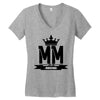 KING OF MARKSMAN Women's V-Neck T-Shirt