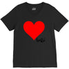 Besties Heart Family Matching V-Neck Tee