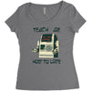teach me how to love Women's Triblend Scoop T-shirt