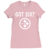 got 6 Ladies Fitted T-Shirt