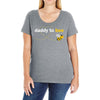 Daddy to Bee Unknown Gender Ladies Curvy T-Shirt