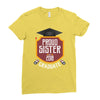proud sister of a 2018 graduate. Ladies Fitted T-Shirt