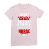 sorry girls this guy is taken by super sexy nurse Ladies Fitted T-Shirt
