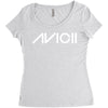 avicii Logo Women's Triblend Scoop T-shirt