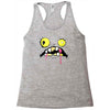 halloween face Racerback Tank
