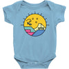 Sun Skate Baby Onesie