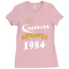 queens are born in 1984 Ladies Fitted T-Shirt