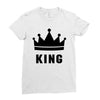 King Ladies Fitted T-Shirt