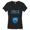 Creating A Lil Monster Baby Boy Women's V-Neck T-Shirt