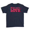 all you need is love Youth Tee