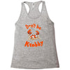 don't be krabby Racerback Tank