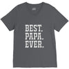 best papa ever V-Neck Tee