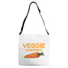 Veggie Powered Adjustable Strap Totes