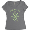 links lawn care Women's Triblend Scoop T-shirt