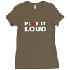 PLAY IT LOUD! Ladies Fitted T-Shirt