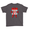 train to beat all might Youth Tee