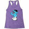 tobias smurf Racerback Tank