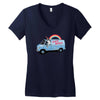 unicreep Women's V-Neck T-Shirt