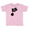music pirate Toddler T-shirt