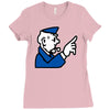 go to jail monopoly Ladies Fitted T-Shirt