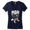 bad spacemen Women's V-Neck T-Shirt