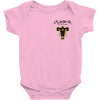 black clover pocket Baby Bodysuit
