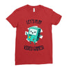 let's play video games Ladies Fitted T-Shirt
