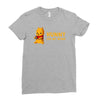hunny on my mind Ladies Fitted T-Shirt