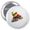 vegetable remix Pin-back button