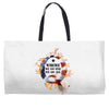 American Flag Q Fire Weekender Totes