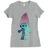 anatomy of a troll Ladies Fitted T-Shirt