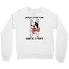 nobody listens to me Crewneck Sweatshirt