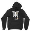pregnant skeleton baby costume halloween maternity ninja ladies Unisex Hoodie