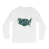 periodic table of the states Long Sleeve Shirts