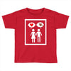 women thinking love Toddler T-shirt