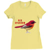 Red Sparrow Ladies Fitted T-Shirt