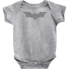 uomo batman bruce wayne logo stampa argento cinema&amp;tv Baby Onesie
