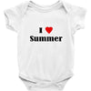 i love summer Baby Bodysuit