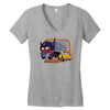roll out Women's V-Neck T-Shirt