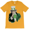 st patricks day  uncle sam T-Shirt