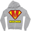 megalomaniac Zipper Hoodie