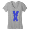 jake paul x blue Women's V-Neck T-Shirt